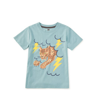 Tea Collection Lightning Lynx Graphic Tee
