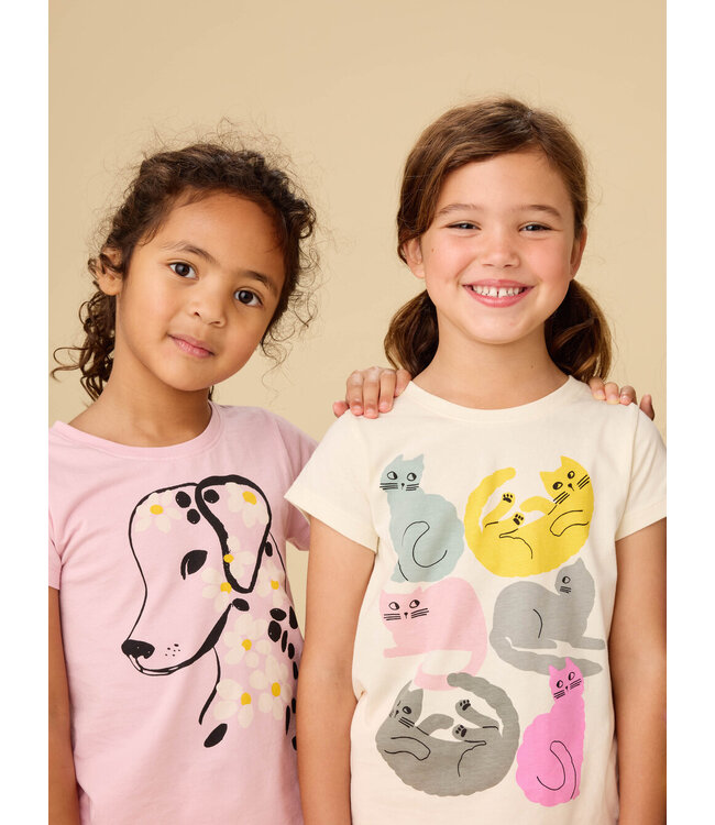 Tea Collection Colorful Cats Graphic Tea