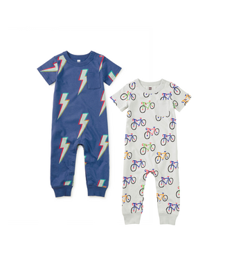 Tea Collection Pocket Baby Romper