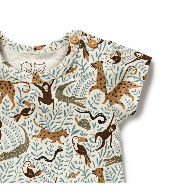 Wilson & Frenchy Mini Jungle Organic Tee