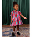 Tea Collection Puff Sleeve Baby Dress - Pink Tulip Twist