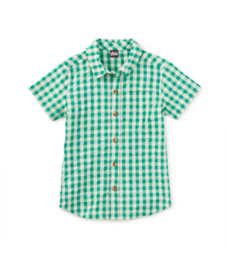 Tea Collection Button Up Shirt - Garden Party Check