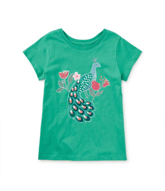 Tea Collection Alhambra Peacock Graphic Tee