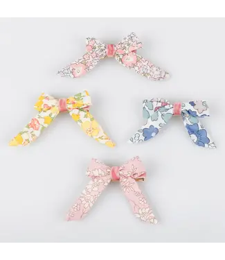 Meri Meri Floral Pattern Bow Hair Clips