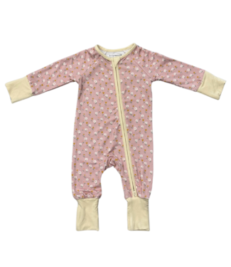 BabySprouts Long Sleeve Zip Romper