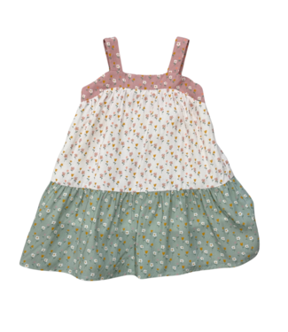 BabySprouts Wide Strap Dress - Multi Daisy