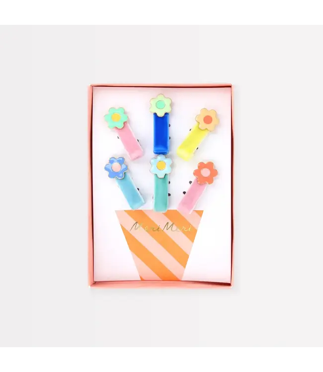 Meri Meri Enamel Daisy Hair Clips