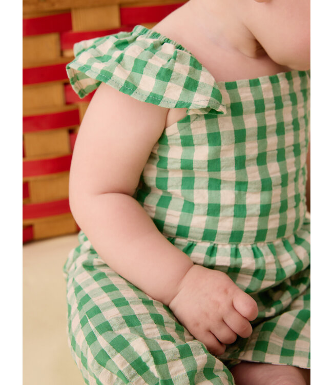 Tea Collection Flutter Back Baby Romper