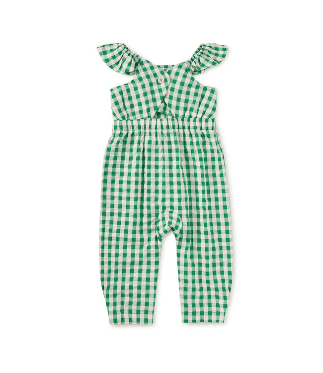 Tea Collection Flutter Back Baby Romper
