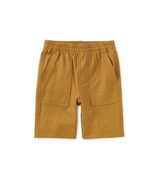 Tea Collection Baby Playwear Shorts - Raw Umber
