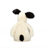 Jellycat Bashful Medium Black and Cream Rufferty Puppy