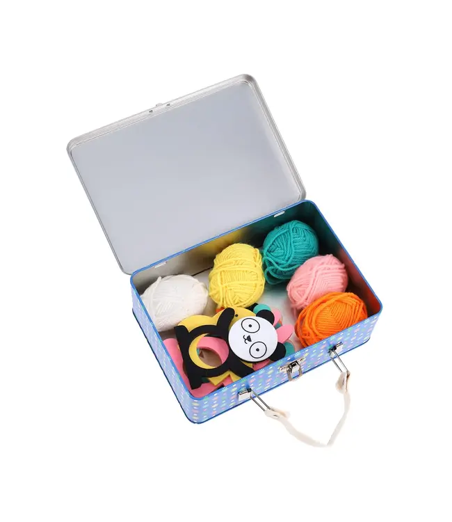 Petit Collage Craft Tin Pom-Pom
