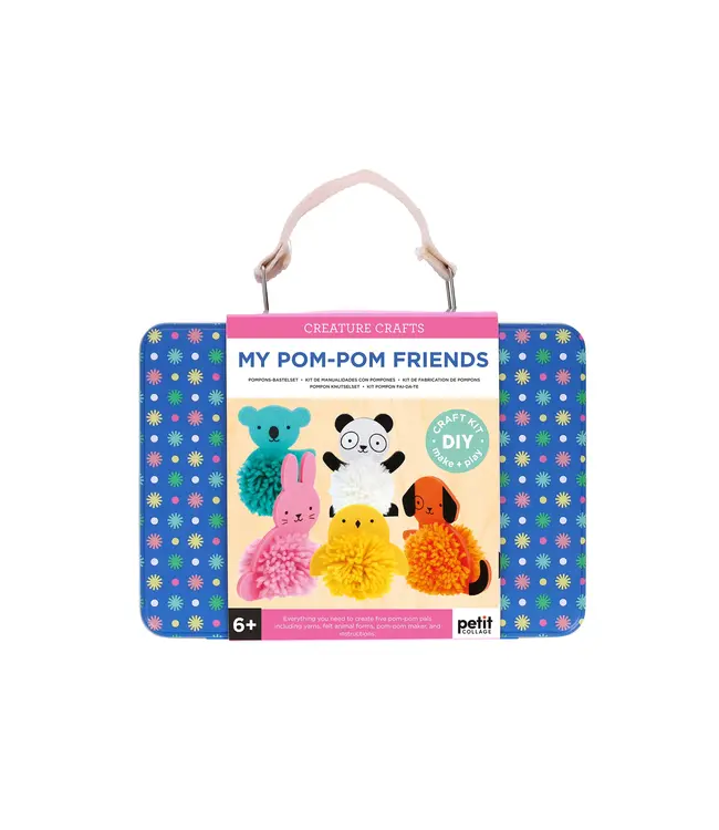 Petit Collage Craft Tin Pom-Pom