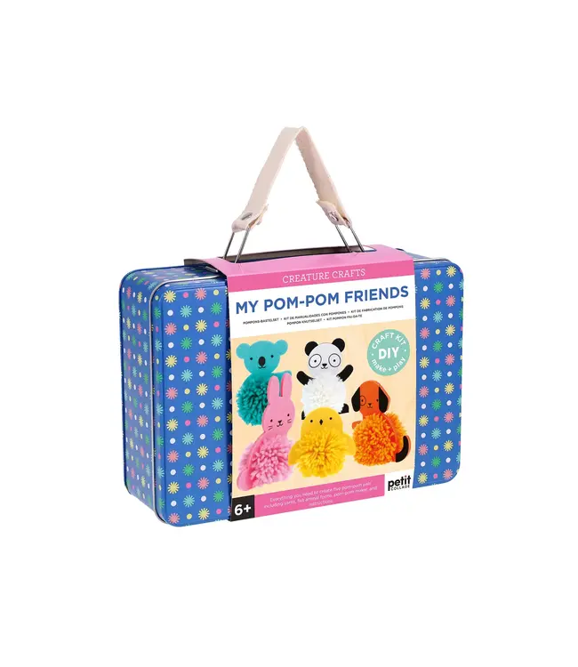 Petit Collage Craft Tin Pom-Pom