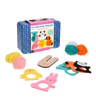 Petit Collage Craft Tin Pom-Pom