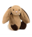 Jellycat Bashful Patchwork Brown Bunny Original
