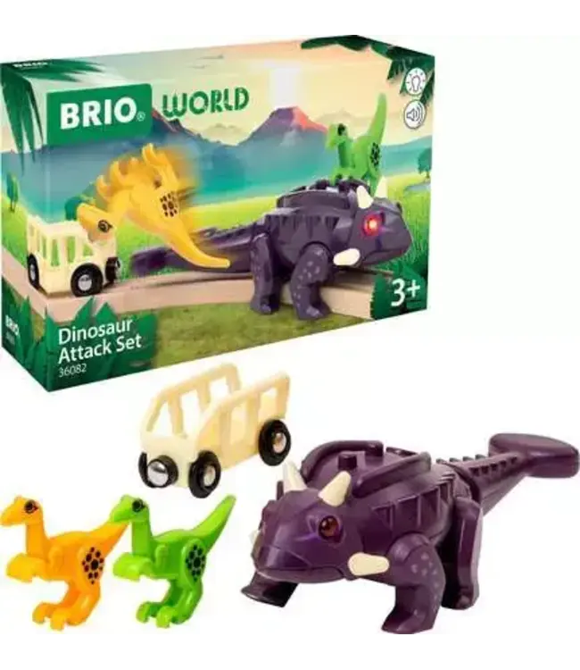 Brio Dinosaur Attack Set