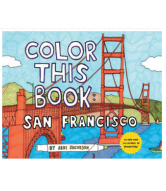 Chronicle Books Color This Book: San Francisco