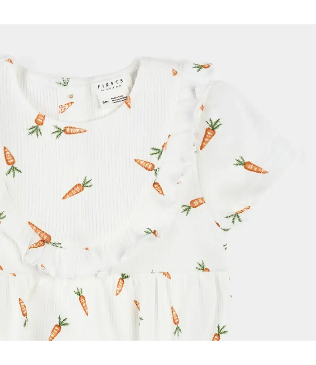 Petit Lem Carrot Romper