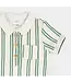 Petit Lem Green Stripe Romper
