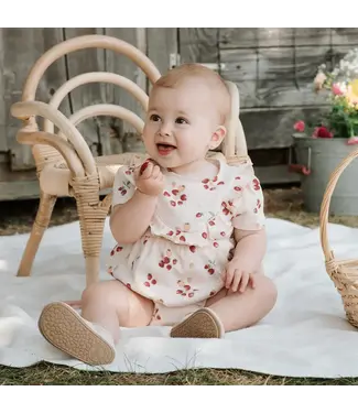 Petit Lem Strawberry Romper