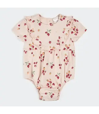 Petit Lem Strawberry Romper