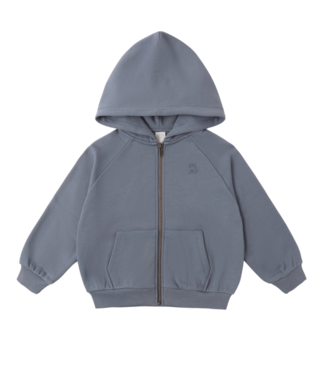 Rylee & Cru Zip Raglan Hoodie - Marine