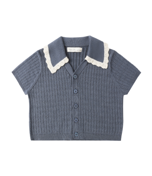 Rylee & Cru Sloane Knit Top - Marine
