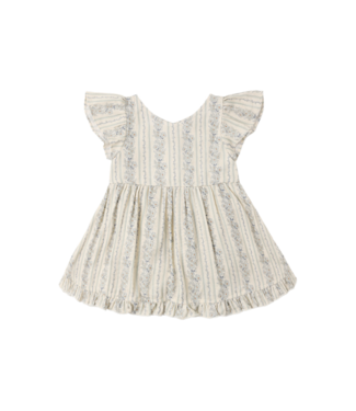 Rylee & Cru Lila Baby Romper - Blue Floral