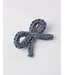 Rylee & Cru Crochet Bow Clip - Marine