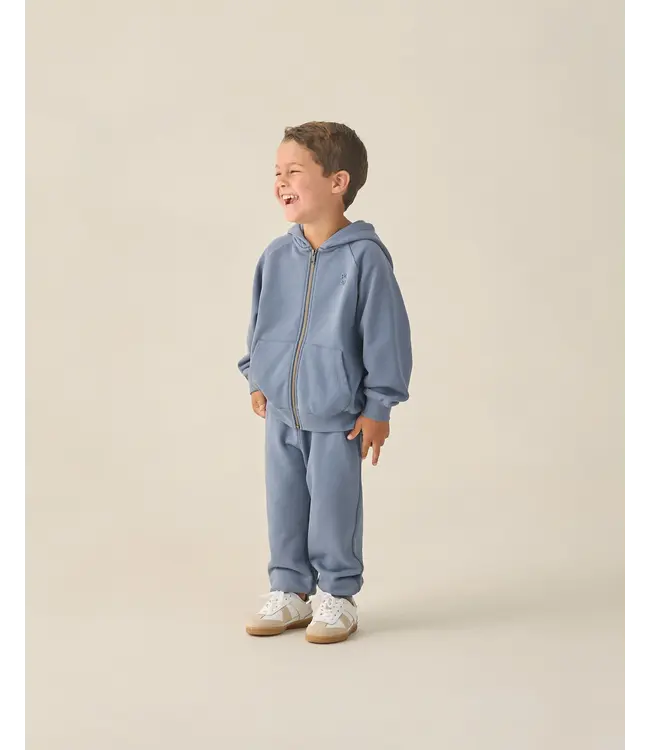 Rylee & Cru Zip Raglan Hoodie - Marine