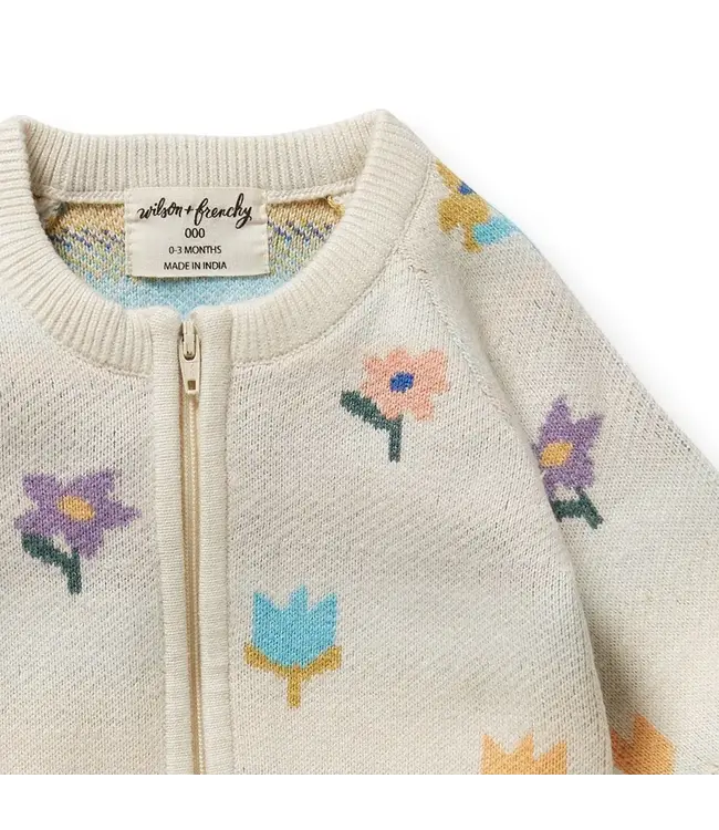 Wilson & Frenchy Flower Pop Organic Romper