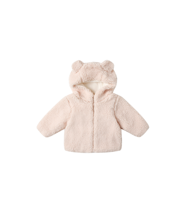 Quincy Mae Bear Jacket - Antique White