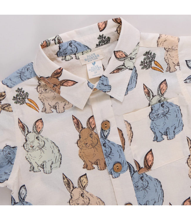 Pink Chicken Jack Shirt - Vintage Bunnies