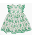 Pink Chicken Cynthia Dress - Kelly Green Eyelet