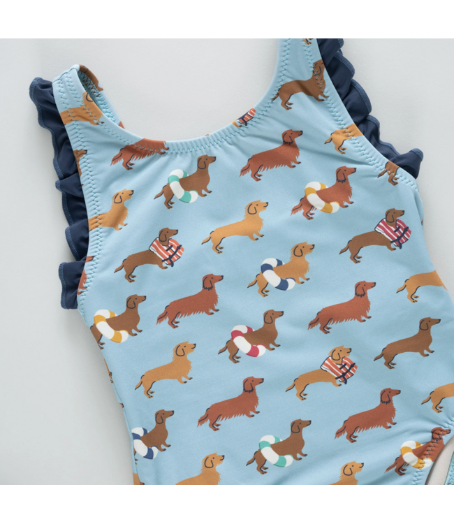 Pink Chicken Sylvie Suit - Dachshund