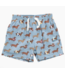 Pink Chicken Baby Swim Trunk - Dachshunds
