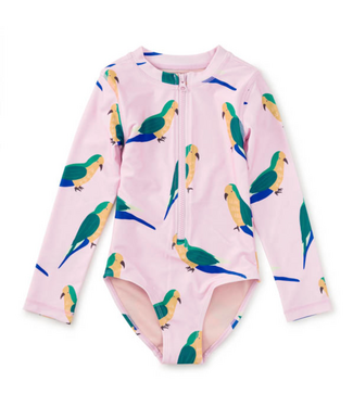 Tea Collection Longsleeve Swimsuit - Monk Parakeet