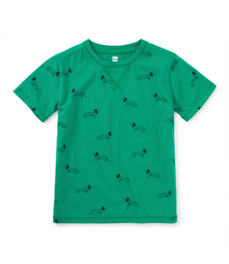 Tea Collection Printed Tee - Dachshunds