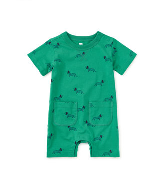 Tea Collection Double Pocket Baby Romper