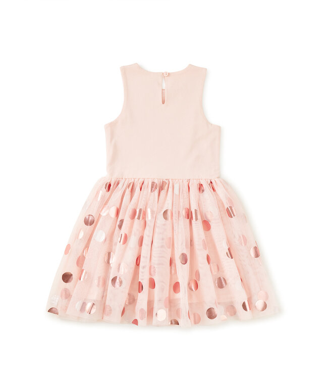 Tea Collection Printed Tulle Ballet Dress - Flamenco Dots