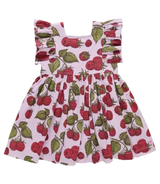 Pink Chicken Elsie Dress - Lavender Raspberries
