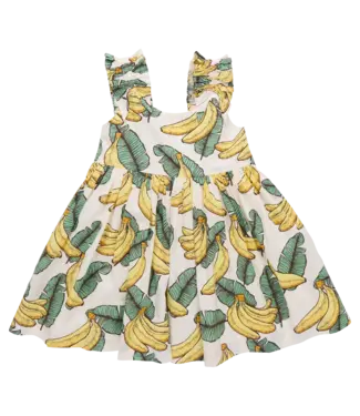 Pink Chicken Via Dress - Banana Leaves