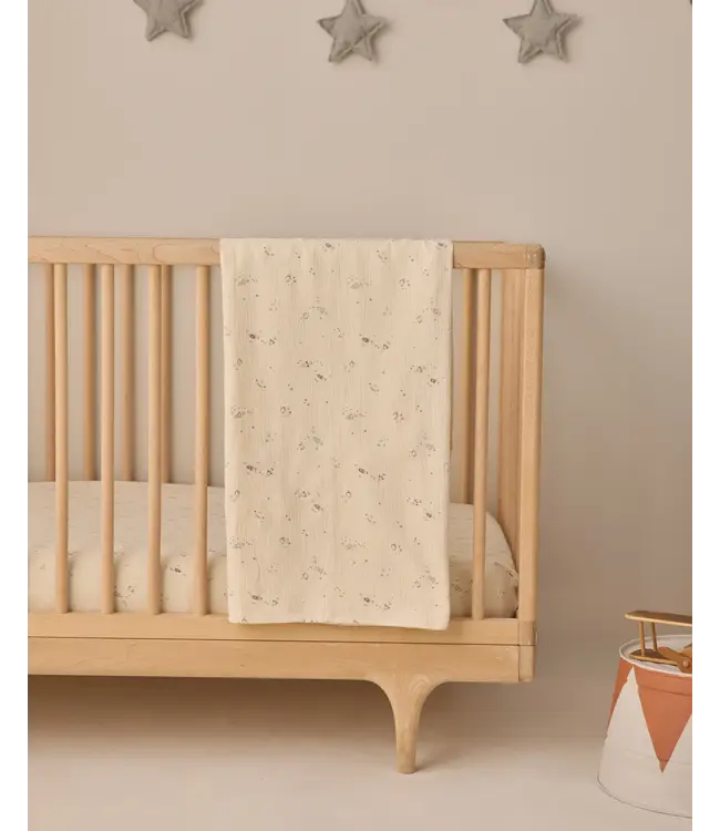 Quincy Mae Woven Swaddle - Space