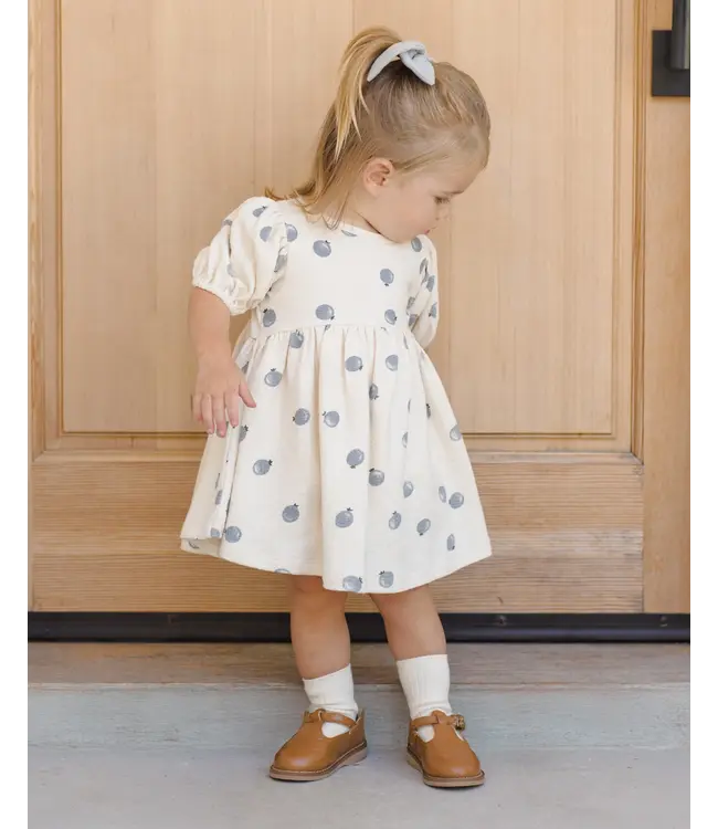 Quincy Mae Baby Darla Dress - Blueberries