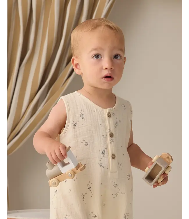 Quincy Mae Jack Romper - Space