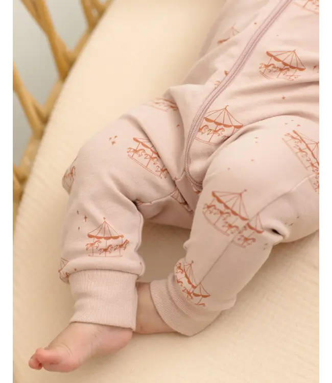 Quincy Mae Zip Sleeper - Carousel