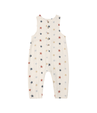 Rylee & Cru Button Jumpsuit - Stars