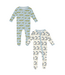 Kickee Pants Footie 2 Way Zipper Romper