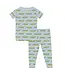 Kickee Pants Pajama Set - Sky Croc & Friends